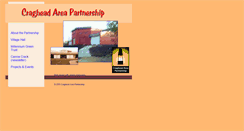 Desktop Screenshot of craghead.derwentside.org.uk