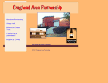 Tablet Screenshot of craghead.derwentside.org.uk